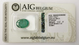 Emerald 3.57ct AIG Certified