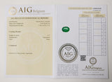 Emerald 3.57ct AIG Certified