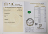 Emerald 4.67ct AIG Certified