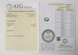 Emerald 1.49ct AIG Certified