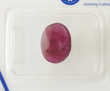 Ruby 2.73ct ALGT Certified