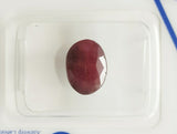 Ruby 3.55ct ALGT Certified