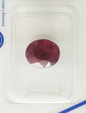 Ruby 3.30ct ALGT Certified