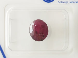 Ruby 2.68ct ALGT Certified