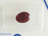 Ruby 2.11ct ALGT Certified