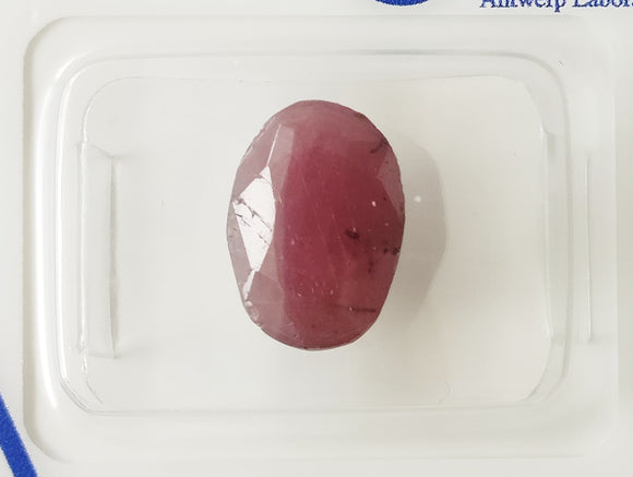 Ruby 4.70ct ALGT Certified