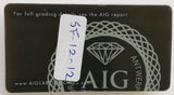 Agate 7.25ct AIG Certified