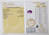 Amethyst 2.06ct AIG Certified