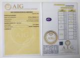 Amethyst 3.17ct AIG Certified