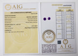 Amethyst 3.93ct AIG Certified