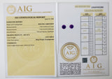 Amethyst 4.24ct AIG Certified