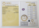 Amethyst 4.69ct AIG Certified