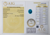 Turquoise 5.26ct AIG Certified