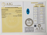 Turquoise 10.97ct AIG Certified