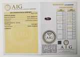 Amethyst 5.24ct AIG Certified