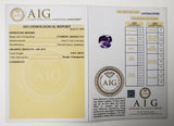 Amethyst 2.04ct AIG Certified