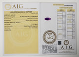 Amethyst 2.73ct AIG Certified