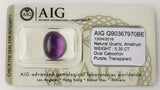 Amethyst 5.35ct AIG Certified