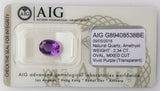 Amethyst 2.34ct AIG Certified