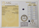 Amethyst 2.34ct AIG Certified