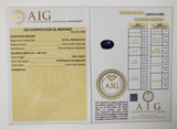 Amethyst 3.04ct AIG Certified