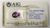 Amethyst 4.65ct AIG Certified