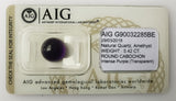 Amethyst 5.42ct AIG Certified