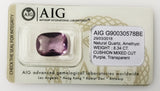 Amethyst 8.34ct AIG Certified