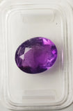 Amethyst 3.79ct AIG Certified