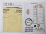 Rose Quartz 5.15ct AIG Certified