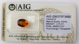 Citrine 2.79ct AIG Certified