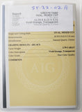 Citrine 2.79ct AIG Certified