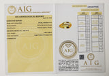 Citrine 7.90ct AIG Certified