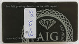 Citrine 2.84ct AIG Certified