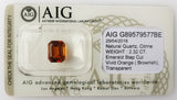 Citrine 2.32ct AIG Certified