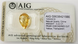 Citrine 5.22ct AIG Certified