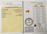 Citrine 5.22ct AIG Certified