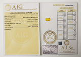 Citrine 6.07ct AIG Certified