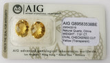 Citrine 7.91ct AIG Certified