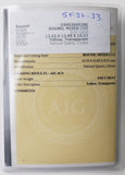 Citrine 9.02ct AIG Certified