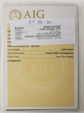 Citrine 3.50ct AIG Certified