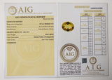 Citrine 3.50ct AIG Certified