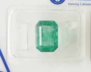 Emerald 3.55ct ALGT Certified