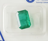 Emerald 3.69ct ALGT Certified