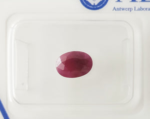 Ruby 0.99ct ALGT Certified