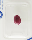 Ruby 0.99ct ALGT Certified