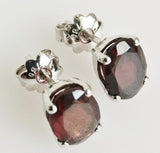 5.22ct Garnet Earrings