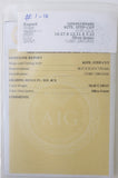 Cubic Zirconia 10.45ct AIG Certified