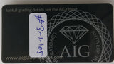 Sapphire 1.39ct AIG Certified