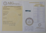 Sapphire 1.24ct AIG Certified